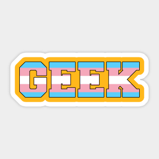 GEEK Transgender Sticker